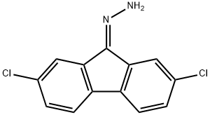 9H-Fluoren-9-one, 2,7-dichloro-, hydrazone Structure