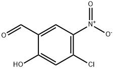 Benzaldehyde, 4-chloro-2-hydroxy-5-nitro- 结构式