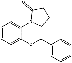 2-Pyrrolidinone, 1-[2-(phenylmethoxy)phenyl]-,889129-33-3,结构式
