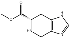 1H-Imidazo[4,5-c]pyridine-6-carboxylic acid, 4,5,6,7-tetrahydro-, methyl ester, (6S)-,88932-19-8,结构式