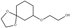 2-(1,4-Dioxaspiro[4.5]decan-7-yloxy)ethanol Structure