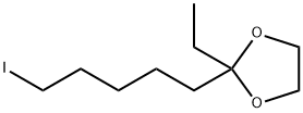 891270-49-8 2-乙基-2-(5-碘戊基)-1,3-二氧戊环