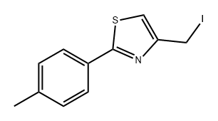 Thiazole, 4-(iodomethyl)-2-(4-methylphenyl)-