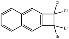 Cyclobuta[b]naphthalene, 1,1-dibromo-2,2-dichloro-1,2-dihydro-