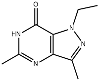 1-Ethyl-3,5-dimethyl-1H-pyrazolo[4,3-d]pyrimidin-7(4H)-one Structure