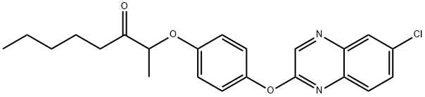 2-(4-((6-Chloroquinoxalin-2-yl)oxy)phenoxy)octan-3-one|