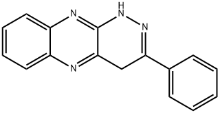 Pyridazino[3,4-b]quinoxaline, 1,4-dihydro-3-phenyl- Structure