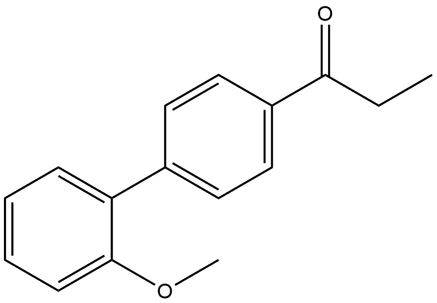 1-(2'-Methoxy[1,1'-biphenyl]-4-yl)-1-propanone Structure