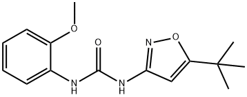 1-(5-(tert-Butyl)isoxazol-3-yl)-3-(2-methoxyphenyl)urea Structure