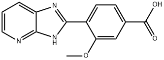 4-(1H-Imidazo[4,5-b]pyridin-2-yl)-3-methoxybenzoic acid 结构式