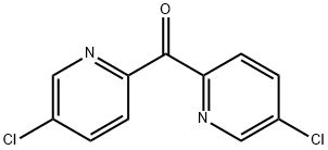 Methanone, bis(5-chloro-2-pyridinyl)- 结构式