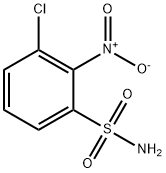 Benzenesulfonamide, 3-chloro-2-nitro- Structure