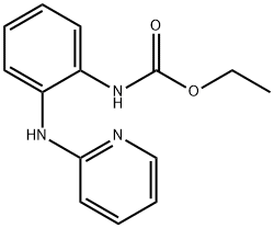 Carbamic acid, [2-(2-pyridinylamino)phenyl]-, ethyl ester (9CI) Structure