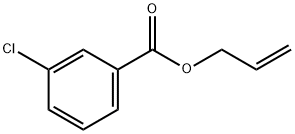 Benzoic acid, 3-chloro-, 2-propen-1-yl ester 化学構造式