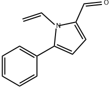 5-Phenyl-1-vinyl-1H-pyrrole-2-carbaldehyde 化学構造式