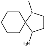 1-Methyl-1-azaspiro[4.5]decan-4-amine Structure