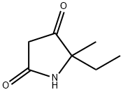 5-ethyl-5-methylpyrrolidine-2,4-dione 结构式