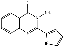 3-Amino-2-(1H-pyrrol-2-yl)quinazolin-4(3H)-one Struktur