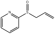 Pyridine, 2-(2-propen-1-ylsulfinyl)-