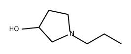 3-Pyrrolidinol, 1-propyl- Struktur