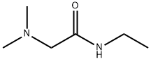 Acetamide, 2-(dimethylamino)-N-ethyl- 化学構造式