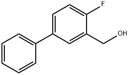 [1,1'-Biphenyl]-3-methanol, 4-fluoro- 化学構造式