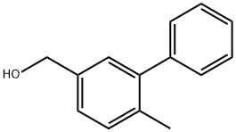 6-甲基-[1,1'-联苯]-3-甲醇 结构式