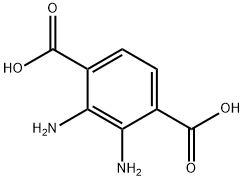 2,3-二氨基对苯二甲酸,89977-09-3,结构式