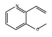 Pyridine, 2-ethenyl-3-methoxy- 化学構造式