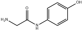 Acetamide, 2-amino-N-(4-hydroxyphenyl)- Structure