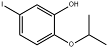 Phenol, 5-iodo-2-(1-methylethoxy)- Structure