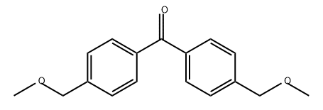 Methanone, bis[4-(methoxymethyl)phenyl]- 化学構造式