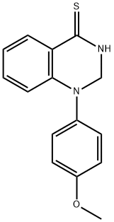 1-(4-Methoxyphenyl)-2,3-dihydroquinazoline-4(1H)-thione Structure