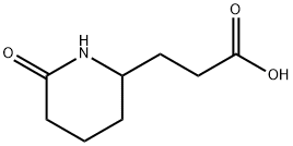 6-Oxo-2-piperidinepropanoic acid Struktur