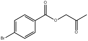 2-Oxopropyl 4-bromobenzoate Structure