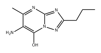 [1,2,4]Triazolo[1,5-a]pyrimidin-7-ol, 6-amino-5-methyl-2-propyl-|6-氨基-5-甲基-2-丙基-[1,2,4]三唑并[1,5-A]嘧啶-7-醇