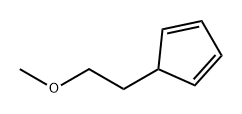 1,3-Cyclopentadiene, 5-(2-methoxyethyl)- Structure