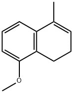 Naphthalene, 1,2-dihydro-8-methoxy-4-methyl- Struktur