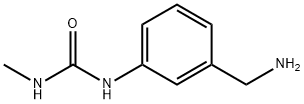 Urea, N-[3-(aminomethyl)phenyl]-N'-methyl- Structure