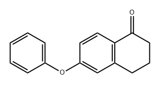 1(2H)-Naphthalenone, 3,4-dihydro-6-phenoxy- Structure