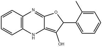 Furo[2,?3-?b]?quinoxalin-?3-?ol, 2,?4-?dihydro-?2-?(2-?methylphenyl)?- (9CI)|