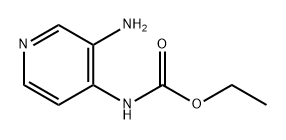 Carbamic acid, (3-amino-4-pyridinyl)-, ethyl ester (9CI) Structure