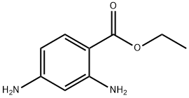 2,4-二氨基苯甲酸乙酯,90437-31-3,结构式