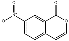 7-nitro-1H-2-Benzopyran-1-one 结构式