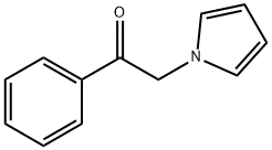 1-phenyl-2-(1H-pyrrol-1-yl)ethanone Struktur