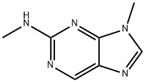 N,9-Dimethyl-9H-purin-2-amine Struktur