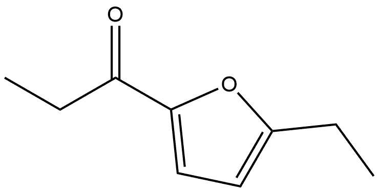 1-(5-Ethyl-2-furanyl)-1-propanone Structure