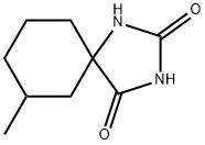 7-methyl-1,3-diazaspiro[4.5]decane-2,4-dione Struktur
