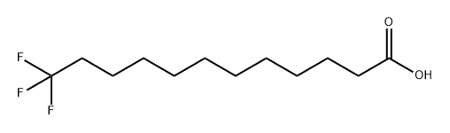 Dodecanoic acid, 12,12,12-trifluoro- Struktur
