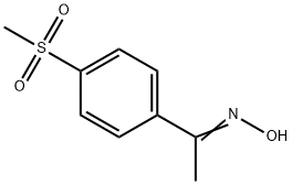 Ethanone, 1-[4-(methylsulfonyl)phenyl]-, oxime|4-甲砜基苯乙酮肟